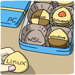 oLinux̘Aڂ̑}G(WSL)